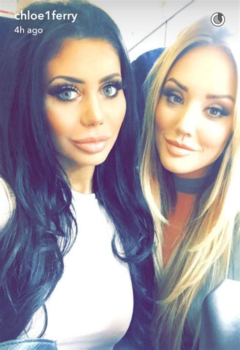 chloe and sam geordie shore|chloe ferry geordie shore snapchat.